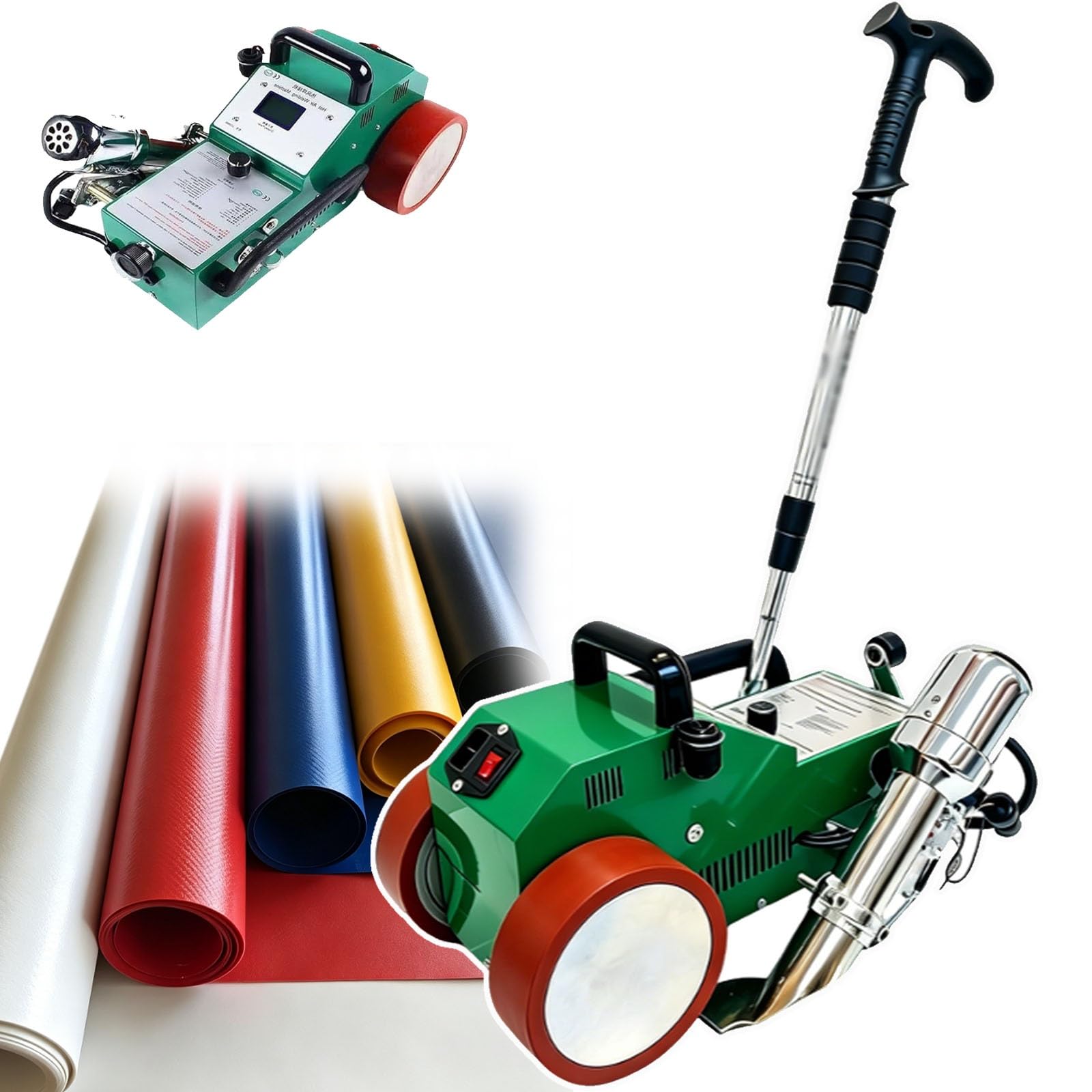Troqullium One Color Hot Air Welder, Portable Seam Sealing Machine