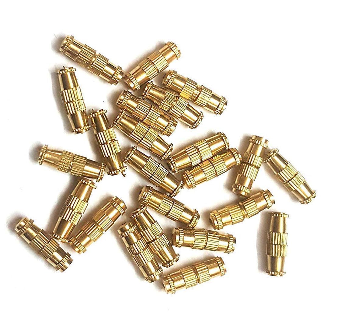 Gold Plated Barrel Clasps Hook for Jewellery Making, Necklace Mangalsutra Locks, 50 Pieces-picture-15