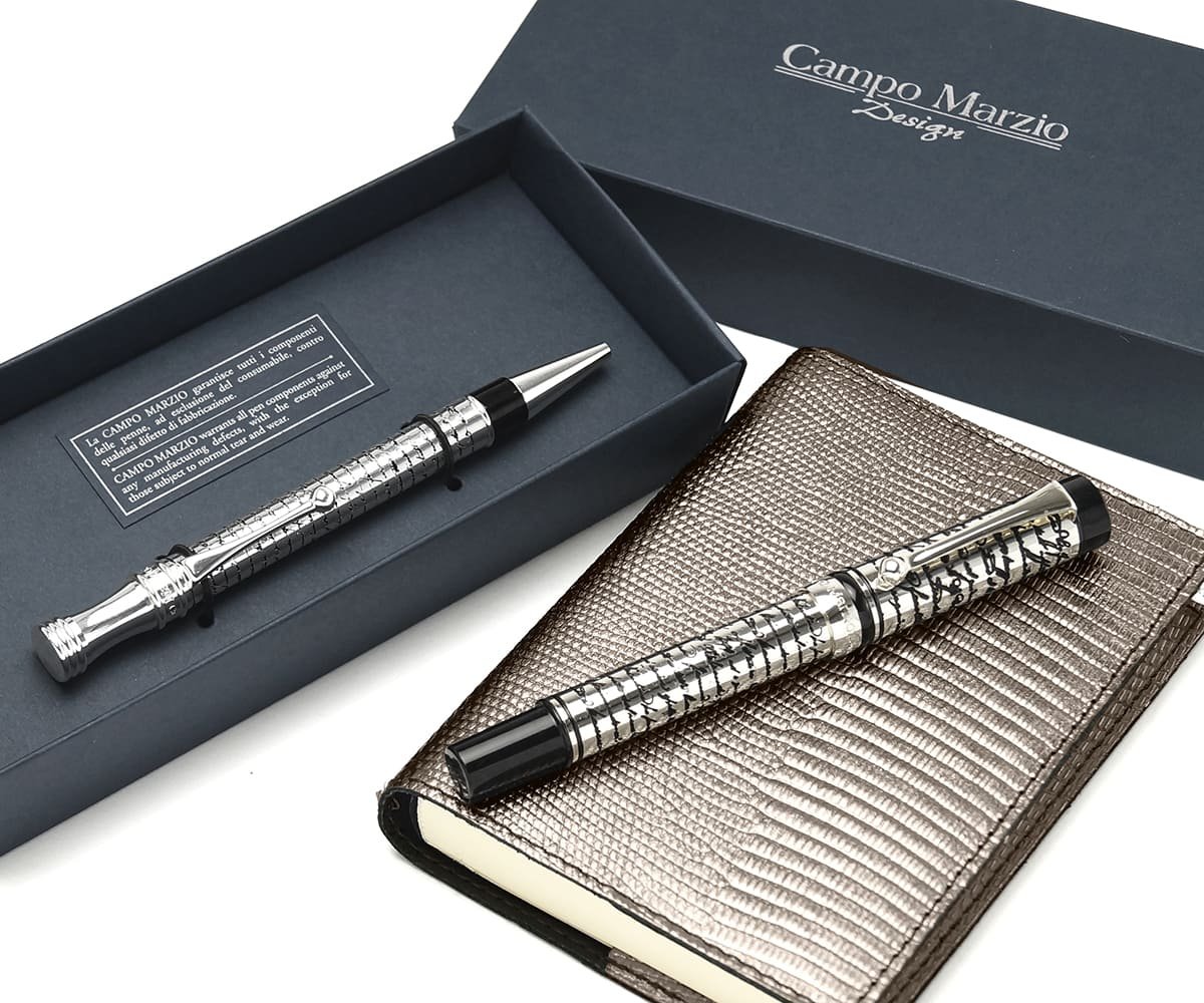 カンポマルツィオ フィリィグリー スクリッタ 480994 ボールペン シルバー IT69D9REXDAQ Amazon | カンポマルツィオ 油性ボールペン フィリィグリー スクリッタ