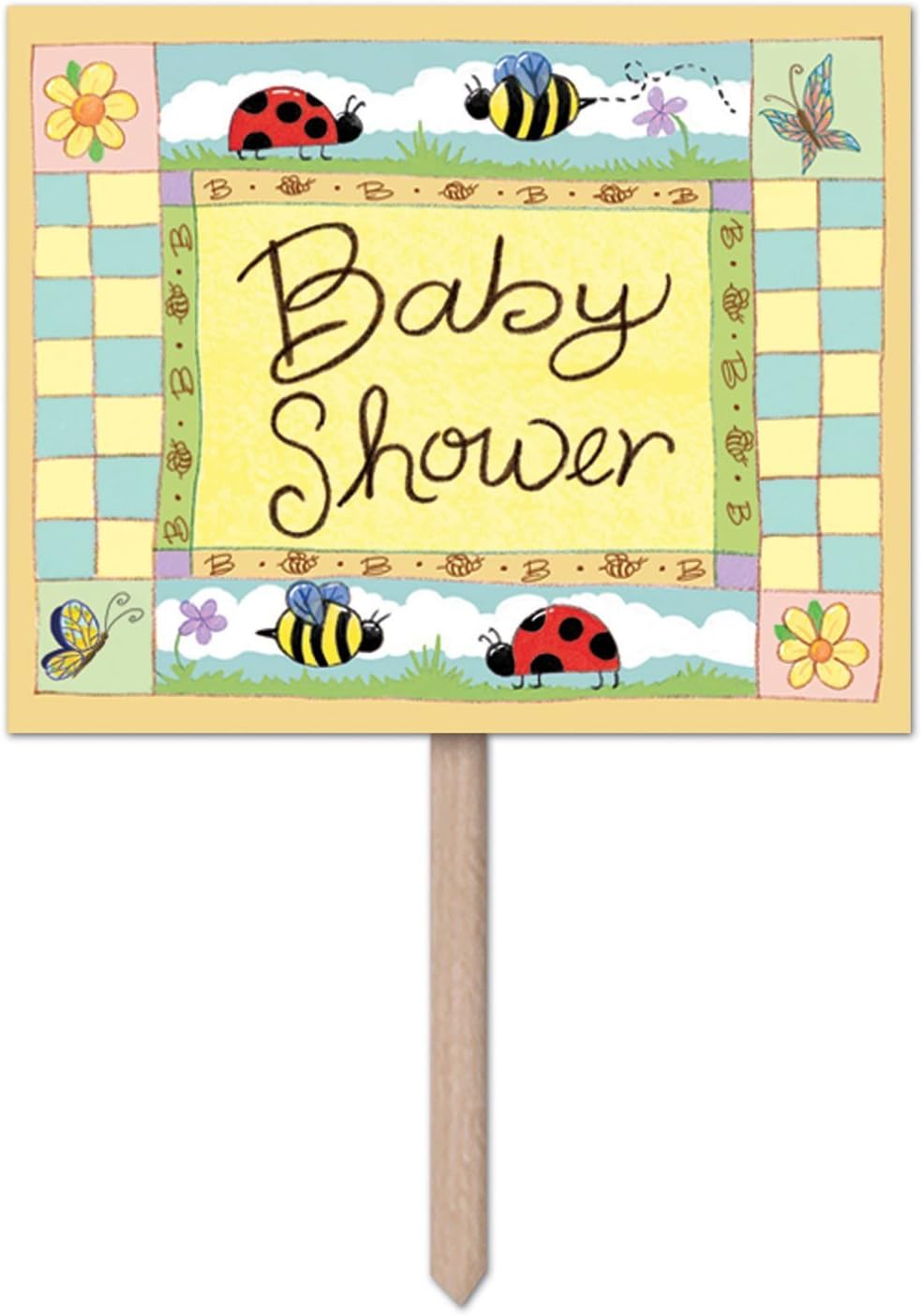 B Is For Baby Yard Sign