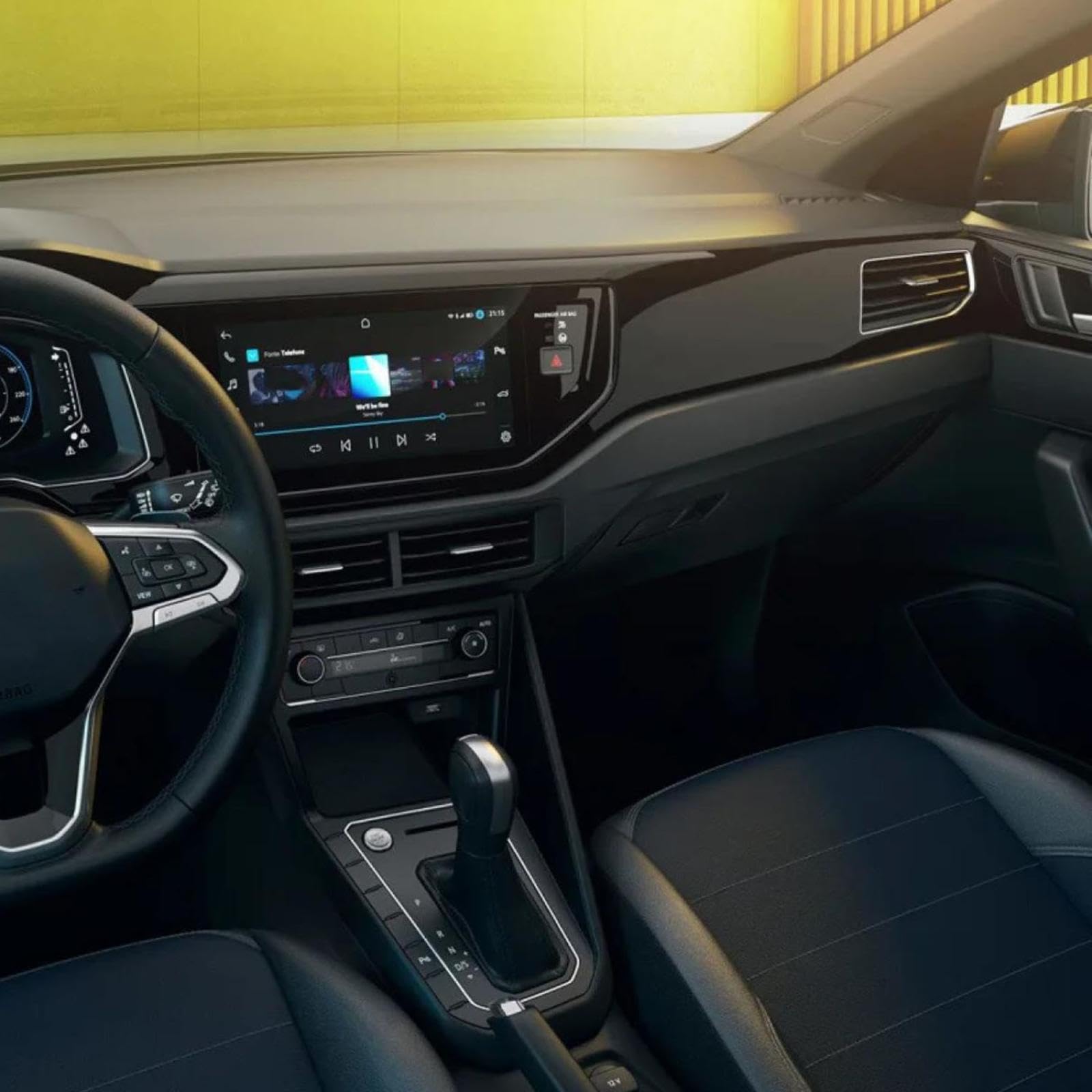 Ochraniacz Ekranu Samochodu dla VW Nivus 2021, 10.1 cala Car Infotainment Radio Nawigacja GPS Konsola środkowa Ekran Szkło hartowane Folia