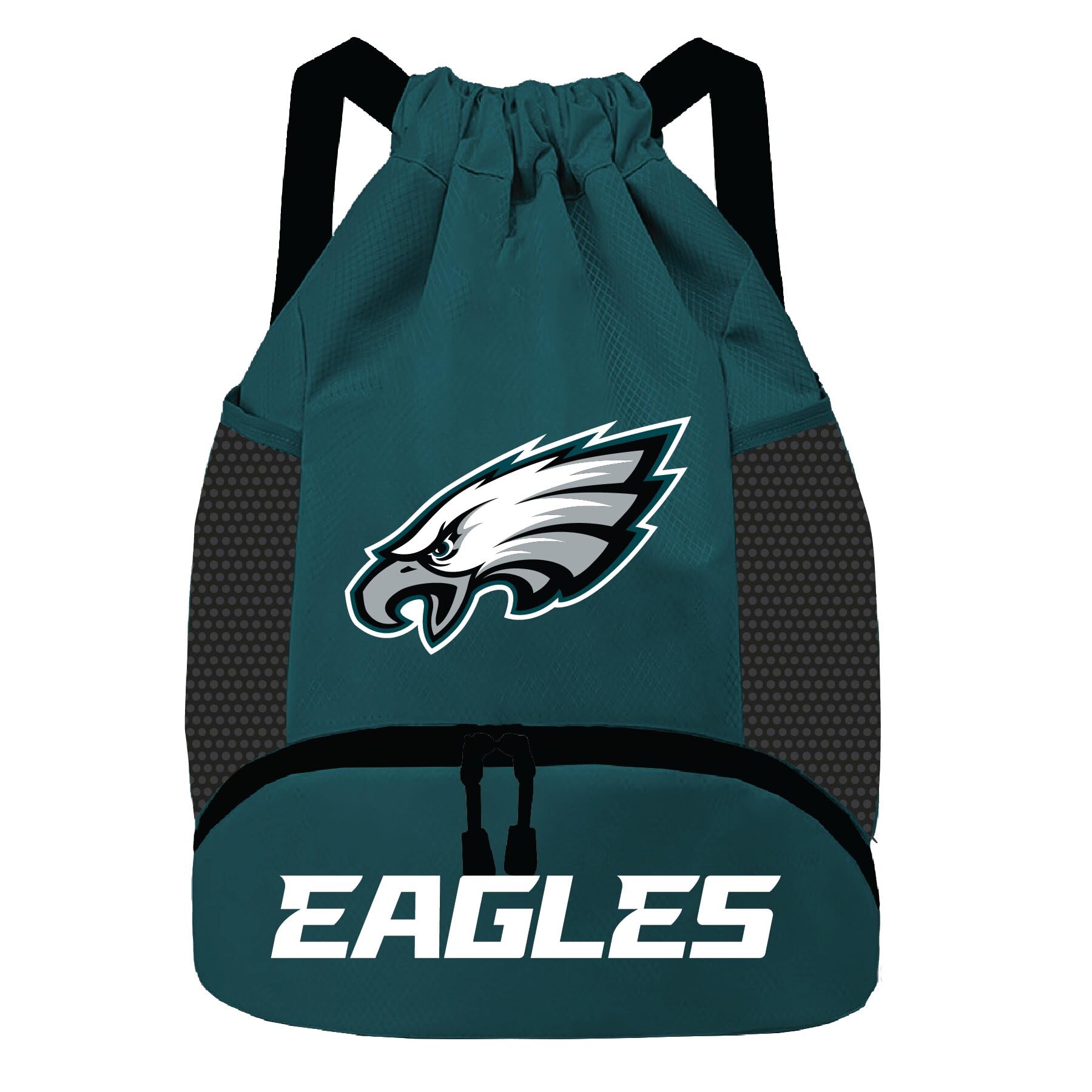 NFL Philadelphia Eagles Cinch Bag – Standard Logo Drawstring Backpack
