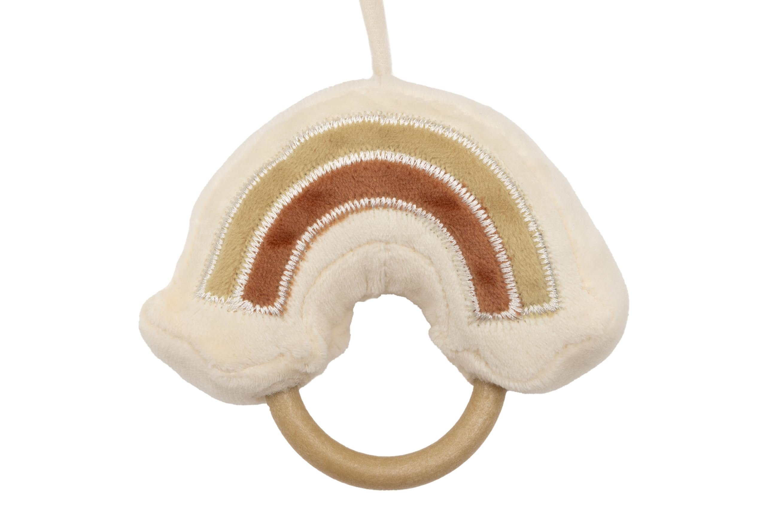 Jollein Spirale d’activités bébé - Kangaroots - jouet bébé pour cosy et parc - avec boucles de fixation - stimule les sens et la motricité - jouet sensoriel bébé