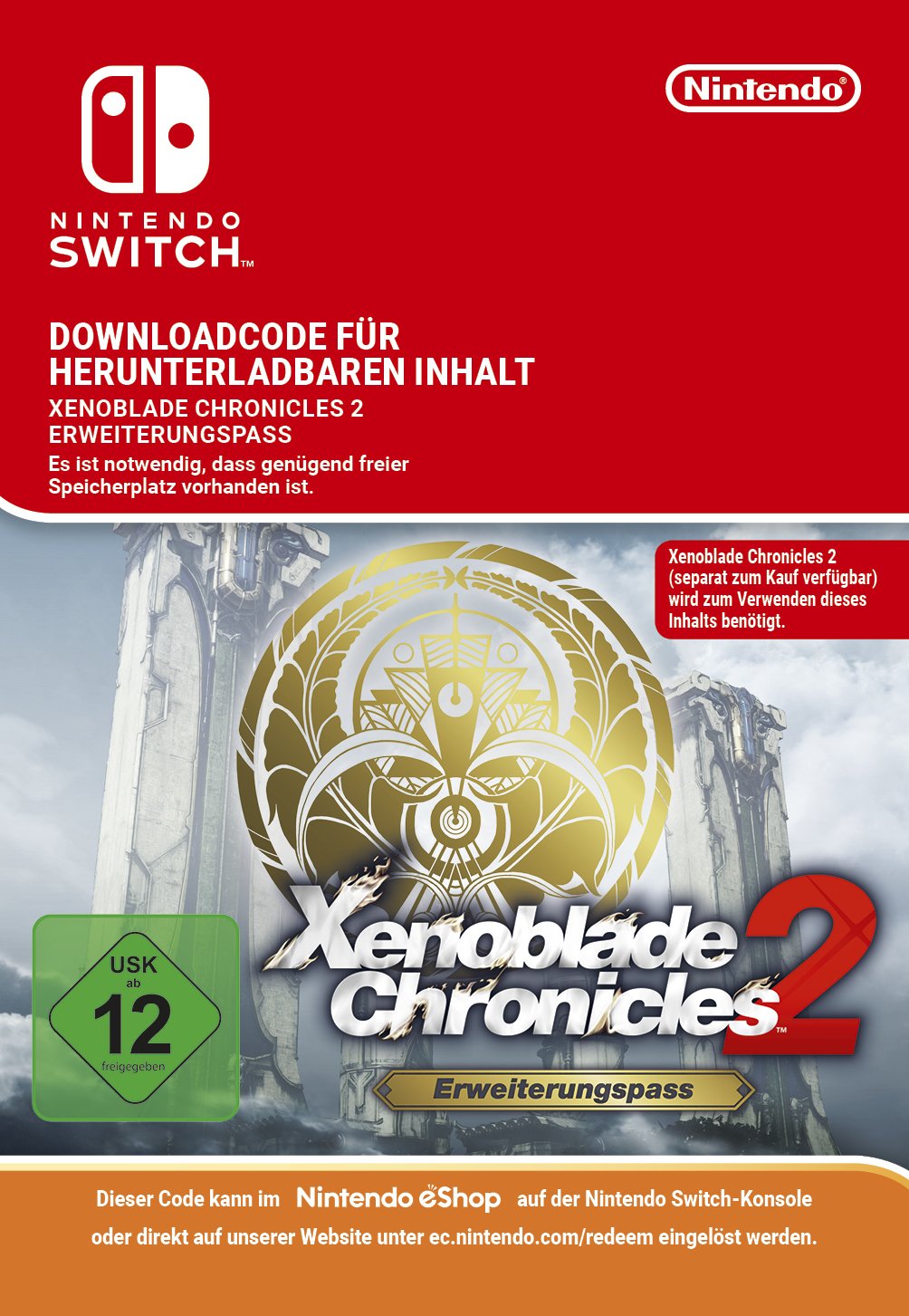 Xenoblade Chronicles 2: Expansion Pass DLC | Switch - Download Code