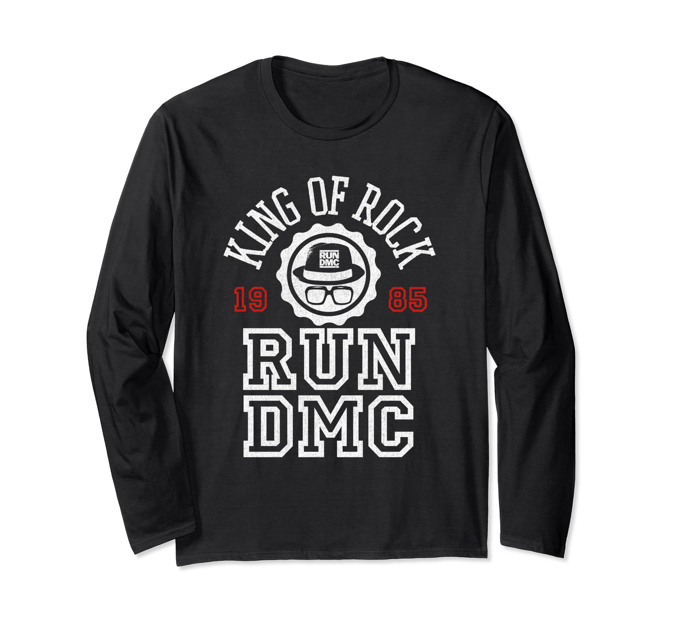 Amazon | RUN DMC King of Rock 1985 長袖Tシャツ | Tシャツ