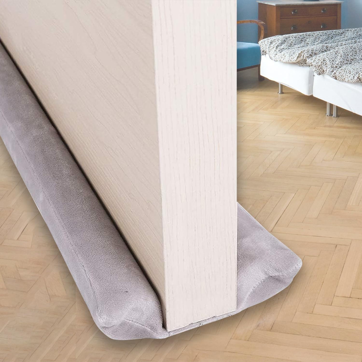 VISEMAN 36 Inch Under Door Stopper-Door Noise Blocker, Double Sided Door Stopper, Machine-Washable โ image 1