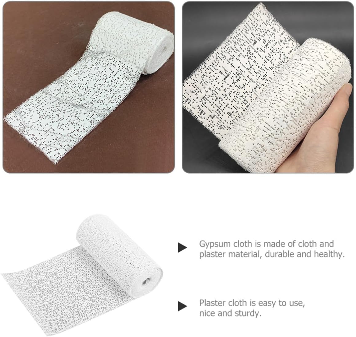 Plaster Cloth Roll for Crafts, Mountain Forming Material 1 Roll