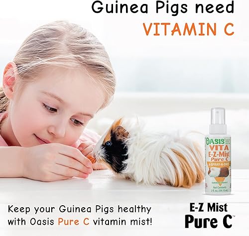 Oasis Guinea Pig Pure C Vita E-Z Mist Supplement, 2 oz