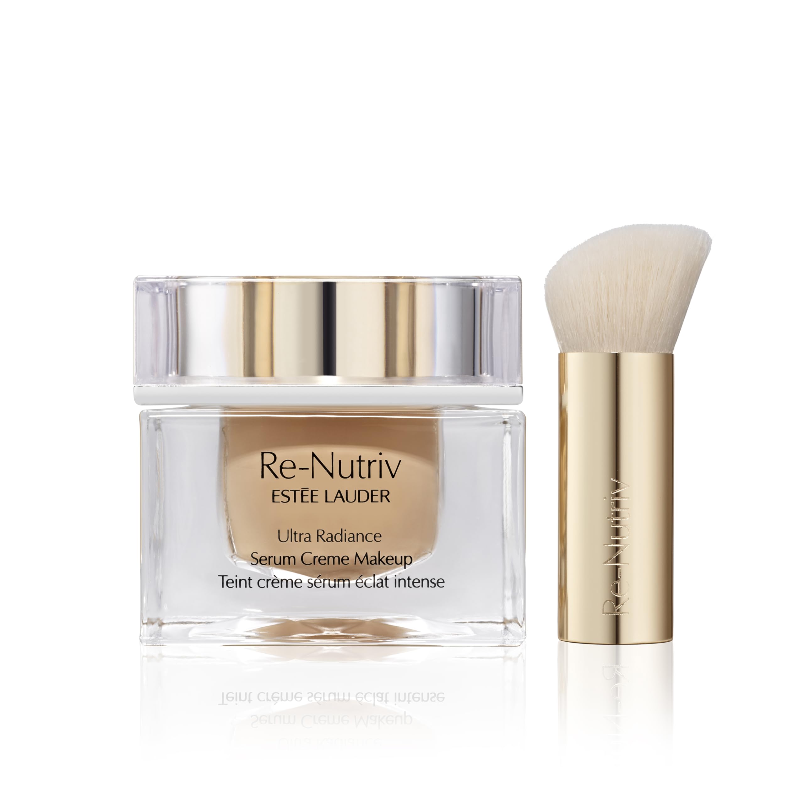 Est e Lauder Re-Nutriv Ultra Radiance Serum Creme Makeup Luxury Foundation with Hyaluronic Acid 12-Hour Wear Hydration 1