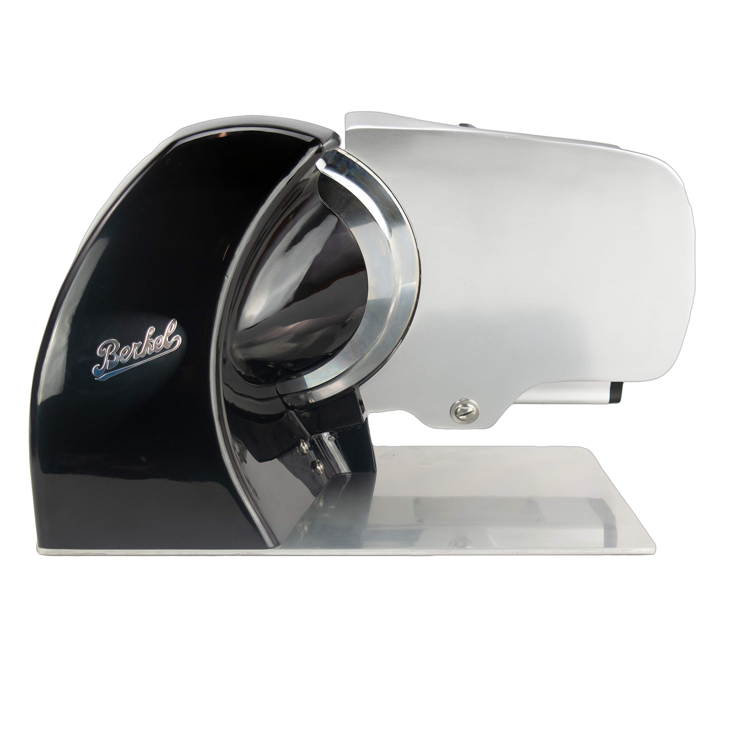 Berkel Home Line 250 - Affettatrice Premium, modello attuale + ripiano, HL-250-BLACK -FHB