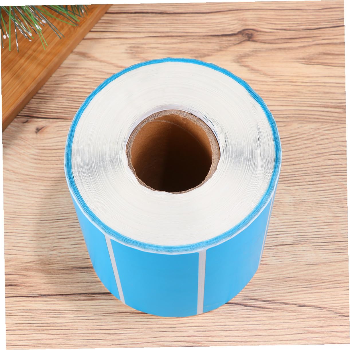 STOBOK 1000pezzi Etichette Circolari Adesive in Carta Bianca Semplici e Resistenti per Ufficio Negozio e Organizzazione Domestica