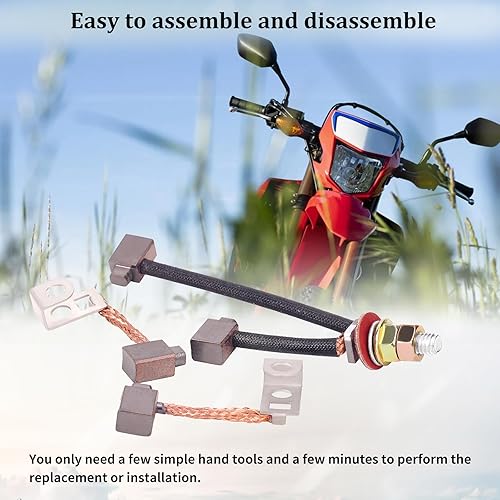 Miniatura 7 de KLWZH 3209801 32-098-01S Kit de reparación de placa de cepillos de arranque para motor Kohler 15-20HP 12-098 Series John Deere Toro Cub Cadet