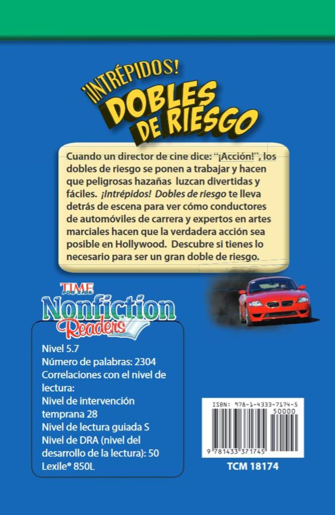 Time for Kids Informational Text Grade 5 Spanish 30-Book Set (Time for Kids Nonfiction Readers): Challenging Set (Teacher Created Materials Library Set)