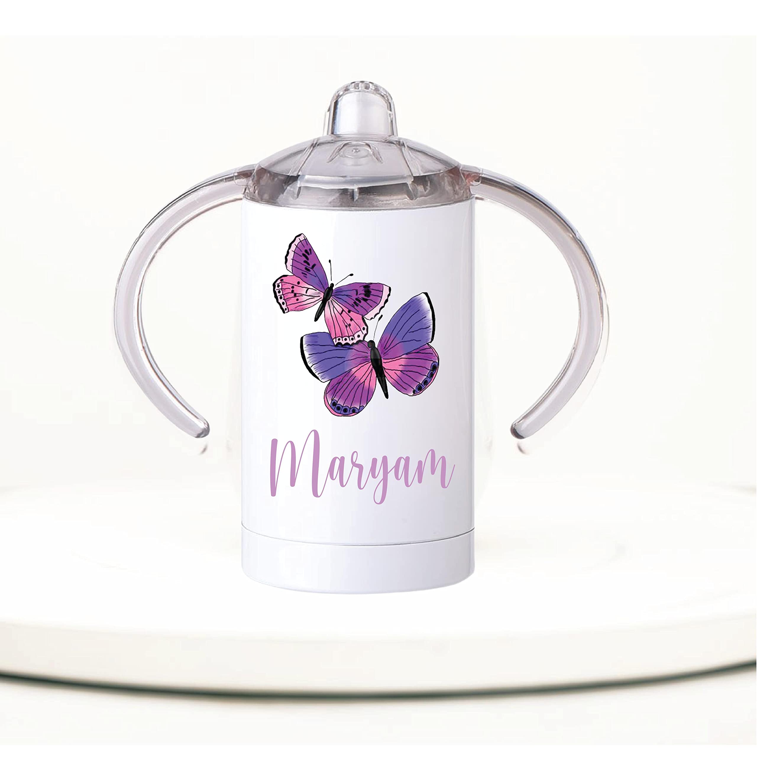 Set di spazzole e pettini per bambini, con farfalla viola, con inchiostro ecologico