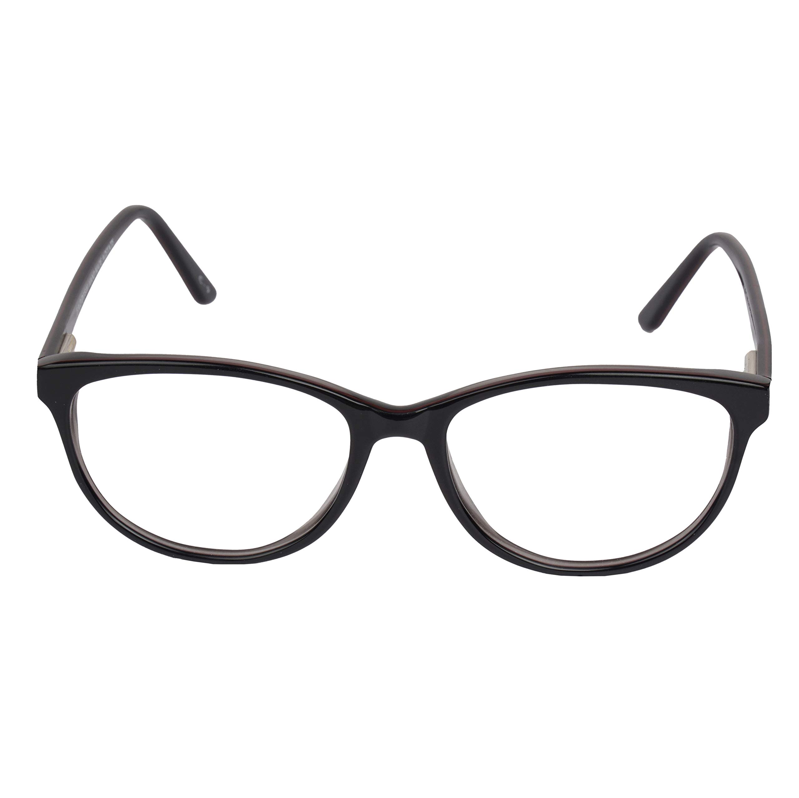 Faddish Full Rim Cateye Women Spectacle Frame (M-540|Zero Power|Red Pink) (Premium Acetate) - Image 2 thumbnail