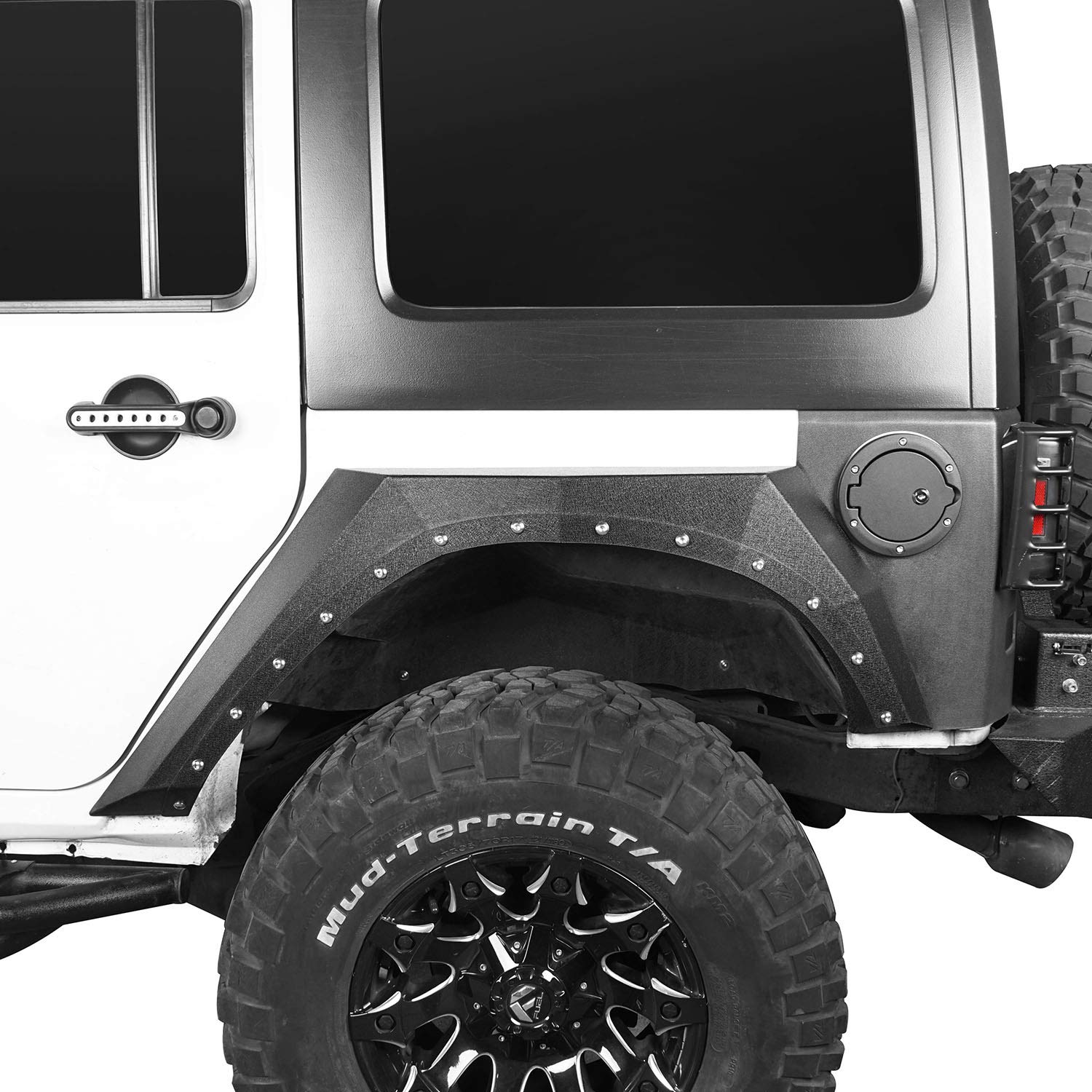Hooke Road Fenders Steel Armor Style Fender Flares Mud Guards