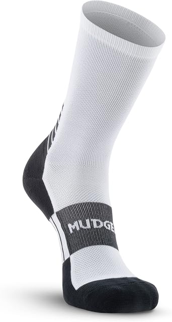 MudGear 5 Crew Trail Running Socks, Anti-Blister, Cushioned, Superior Fit