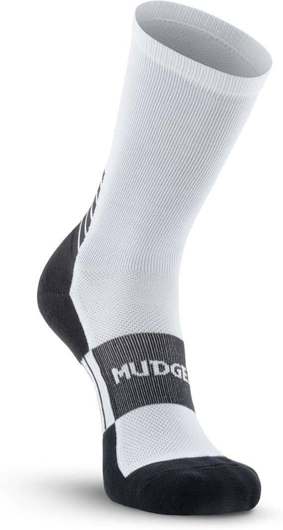 MudGear 5 Crew Trail Running Socks, Anti-Blister, Cushioned, Superior Fit