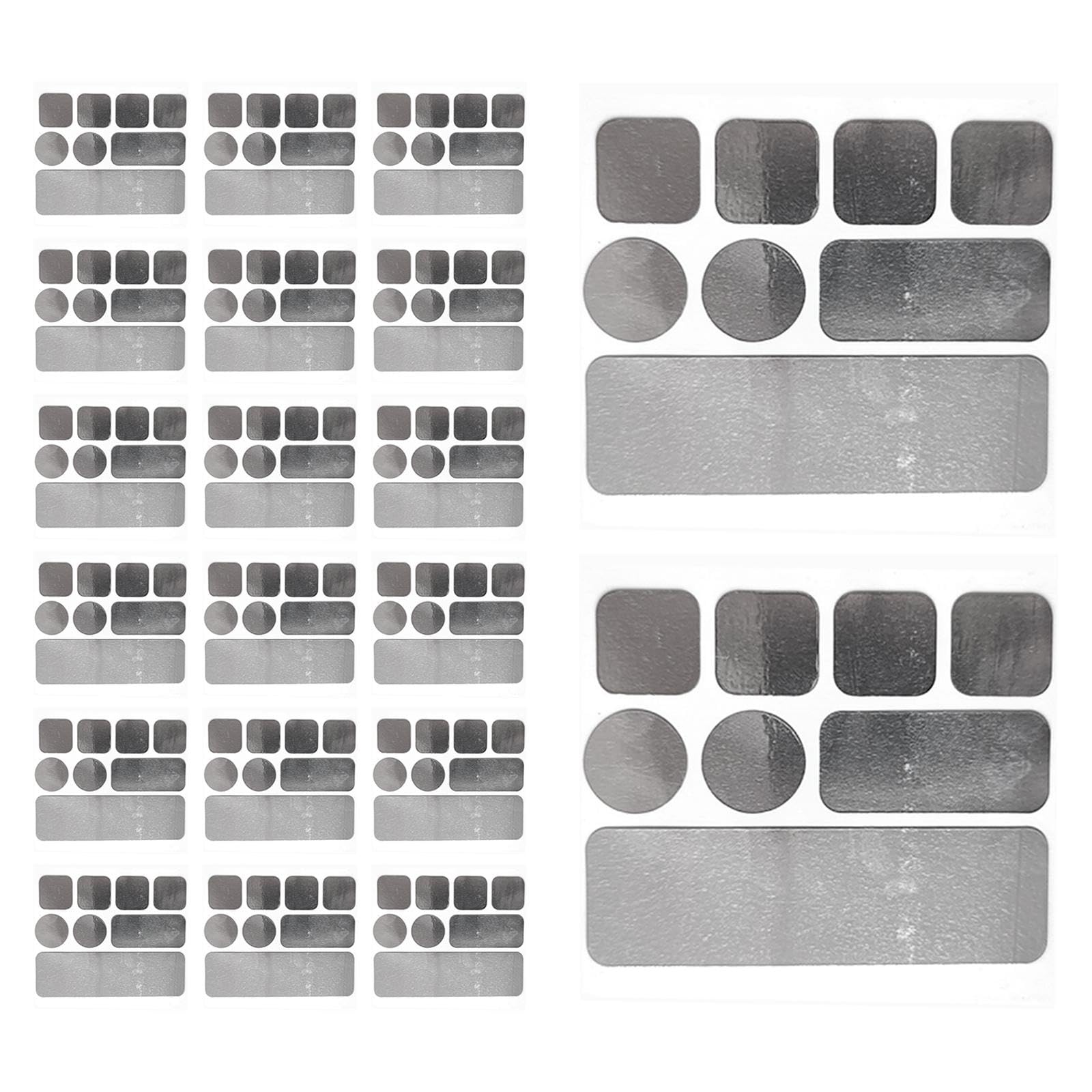 Patchs En Aluminium Réparation Casseroles – Résistants à Haute Température, étanches, 5 Feuilles