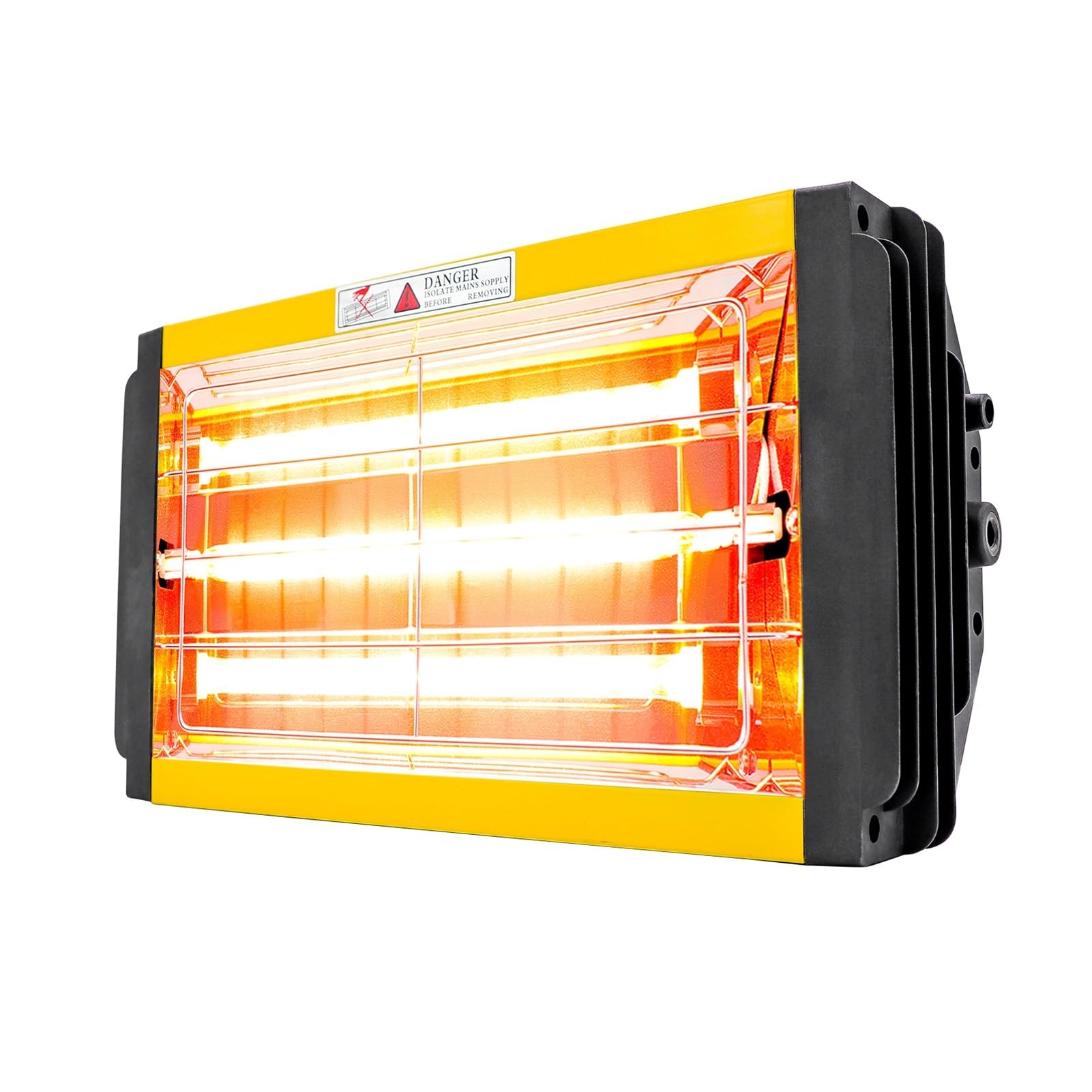 Lampa Utwardzająca, Ręczna Przenośna Lampa Na Podczerwień O Mocy 1000 W. Krótkofalowa Grzewcza Do Użytku Pomieszczeniach(Yellow(SC-001-Y))
