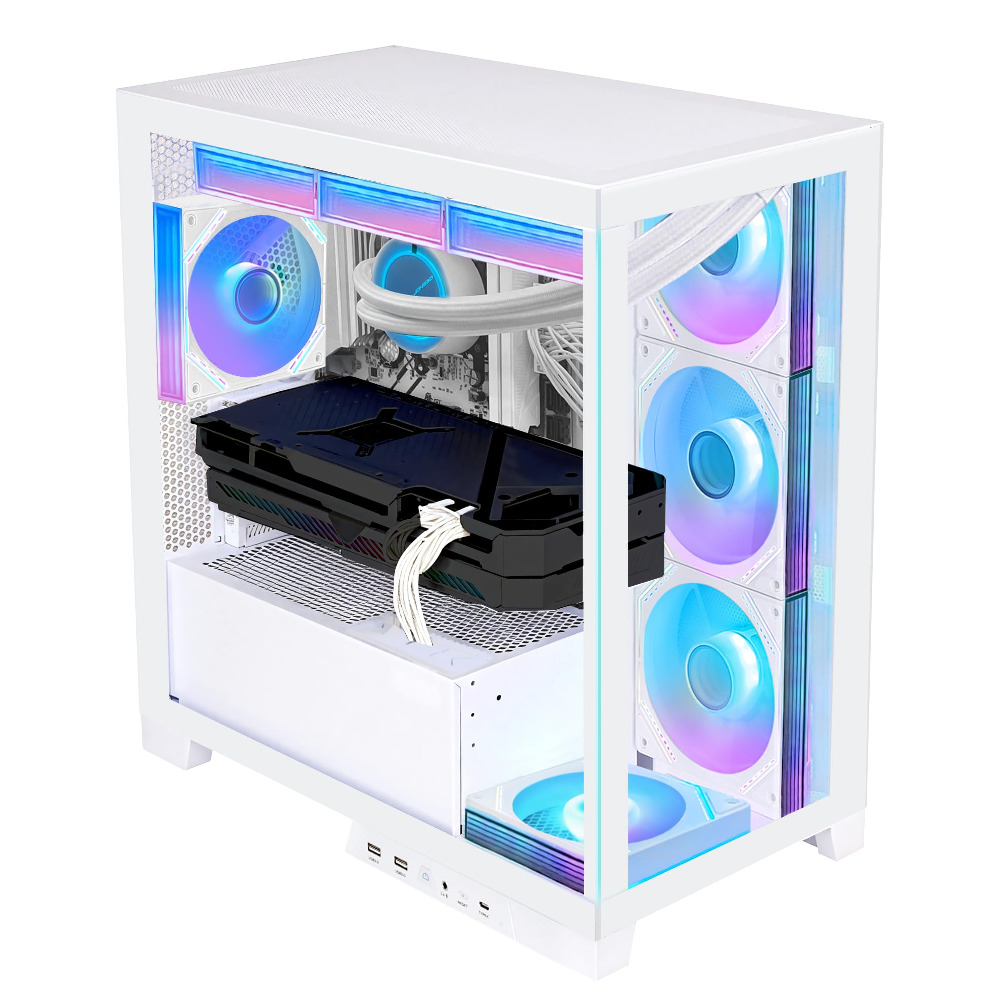 Amazon.com: HELLOLAND PC para juegos AMD Ryzen 7 7800X3D 4.2GHz