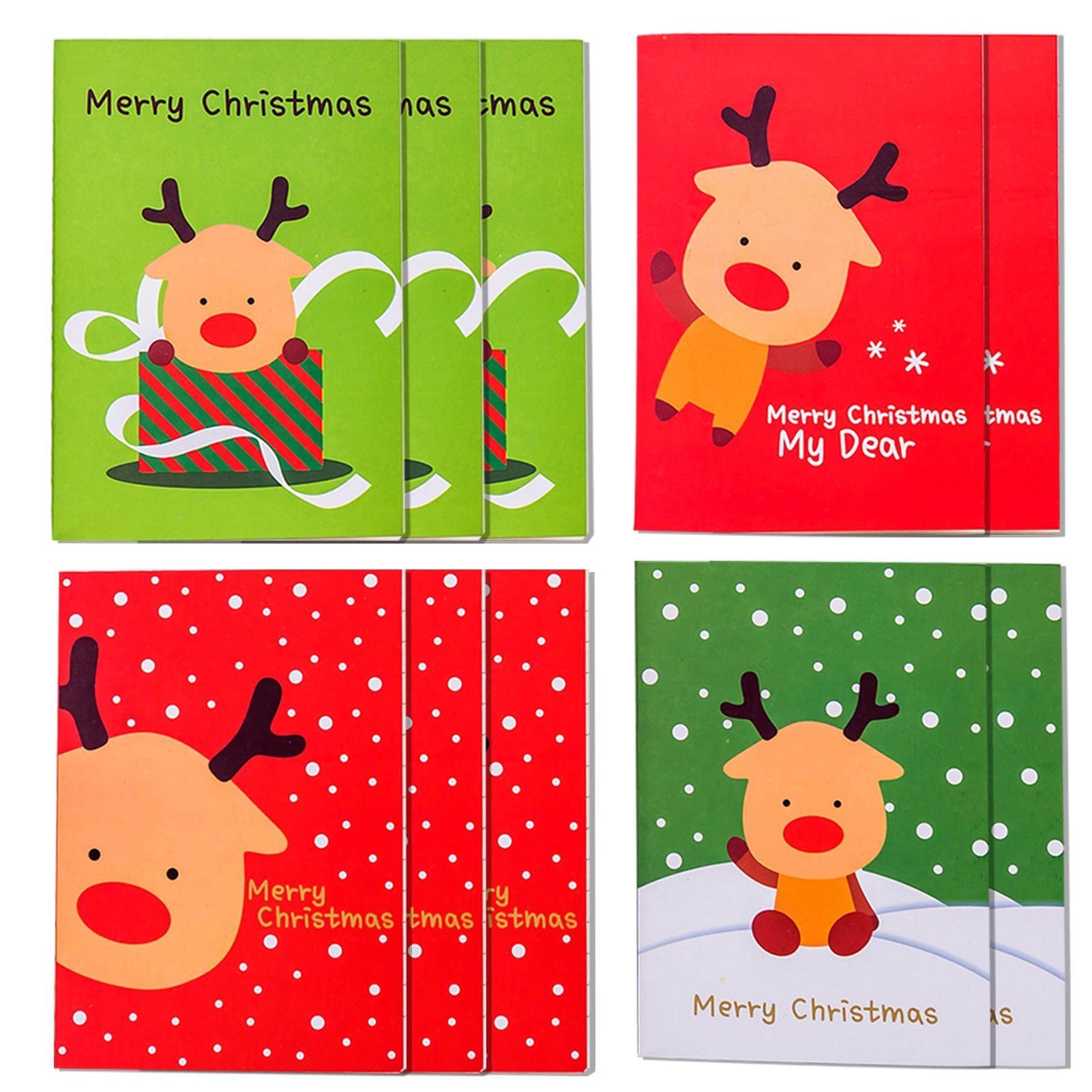 Amazon | クリスマスポケットノート|ミニクリスマスノートブック