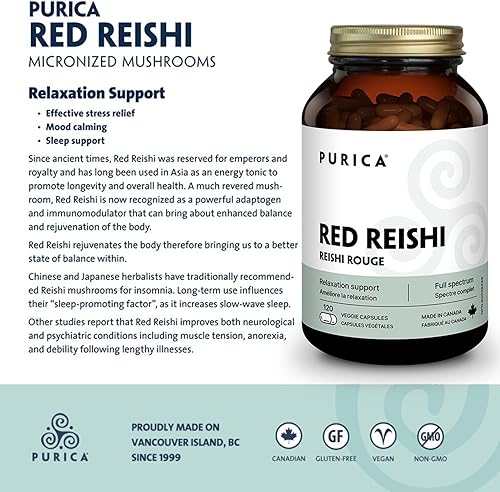 Miniatura 3 de purica Rojo Reishi 120 Vcaps