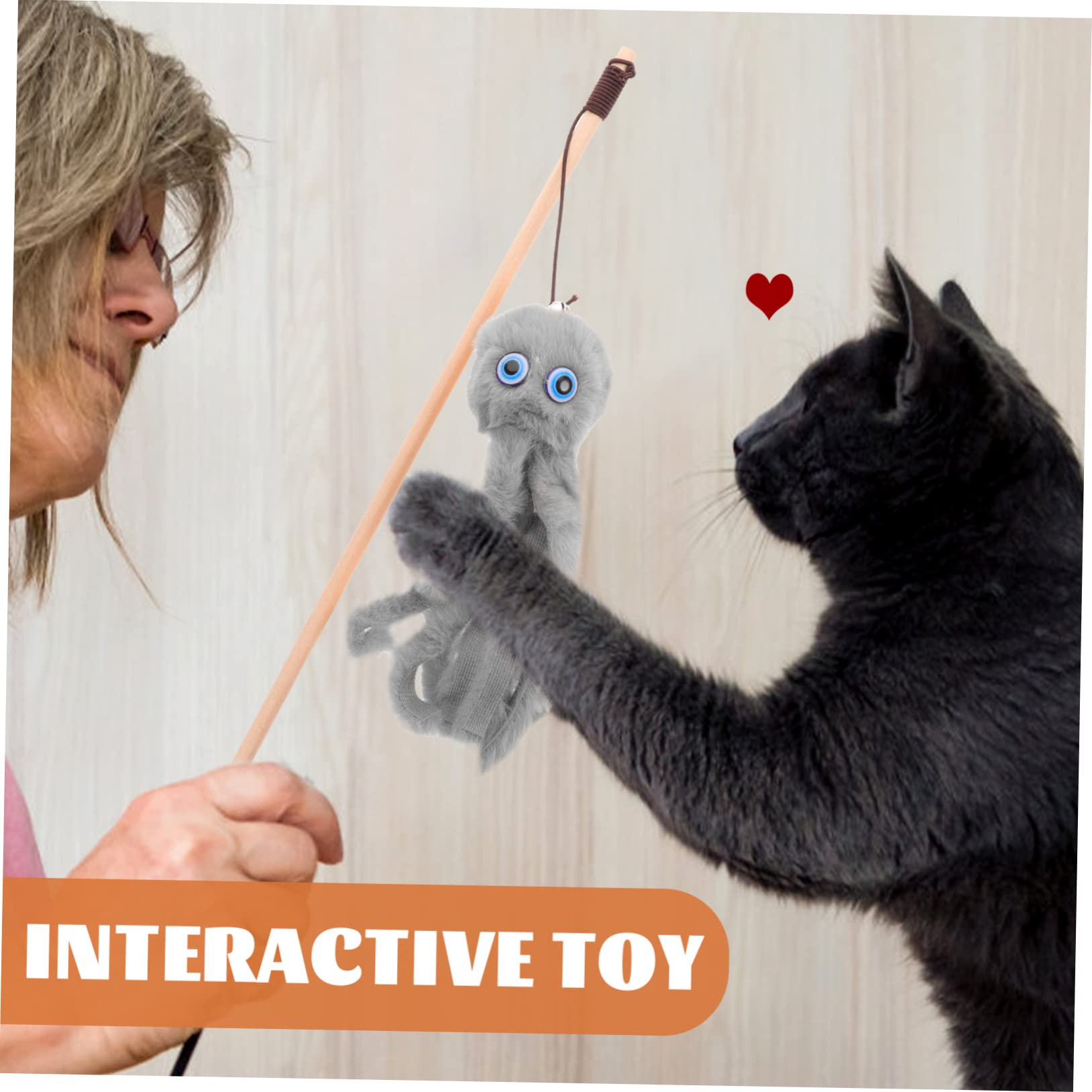 VANZACK 4 Set di Giocattoli Interattivi per Gatti da per Gatti Divertenti E Adatti A Gatti da 2 Pezzi * 4