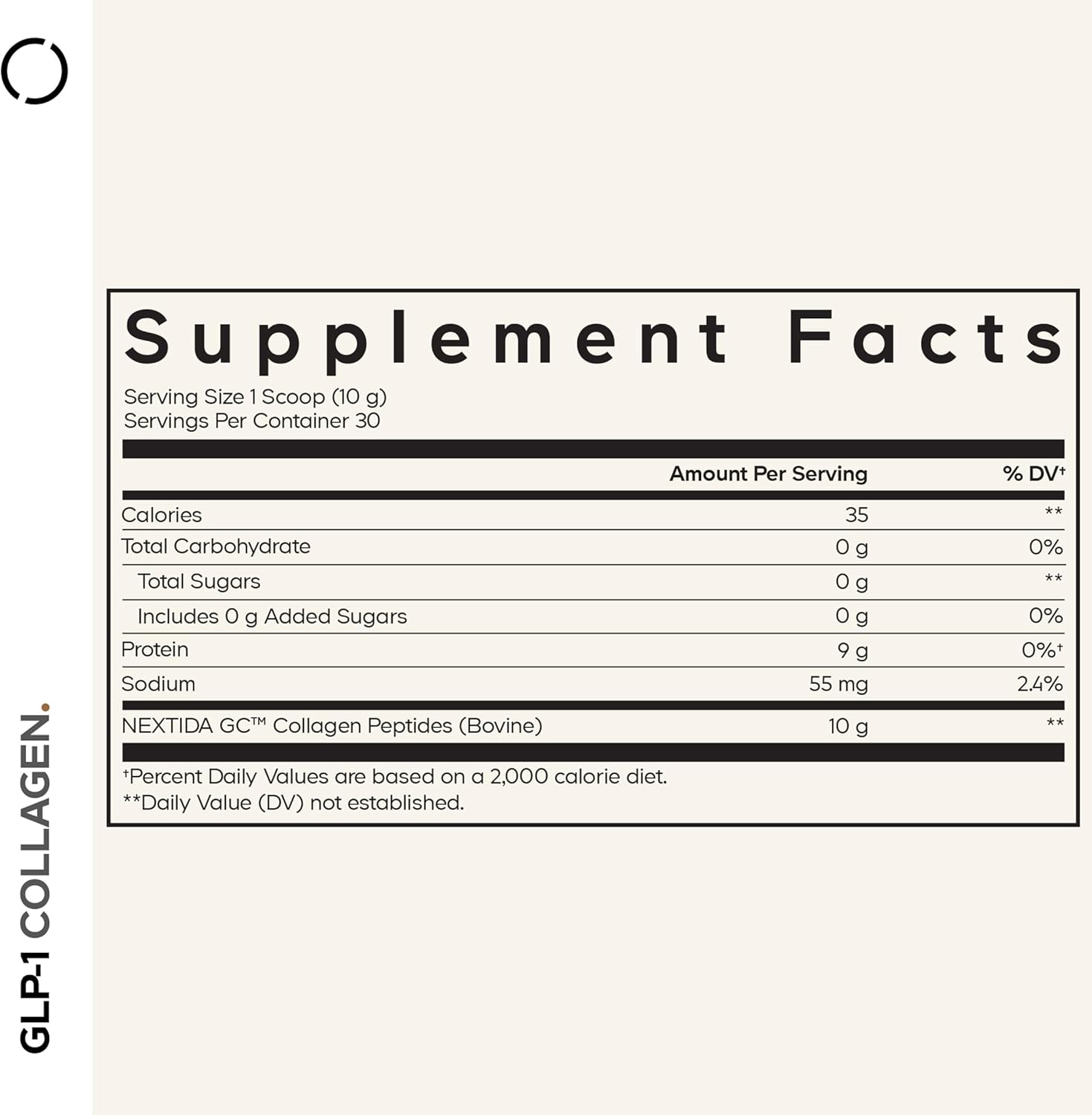 Codeage GLP-1 Collagen Powder Supplement - Nextida GC Collagen Peptides - GLP 1 Support - Hydrolyzed, Grass-Fed, Type I & III, Unflavored - Non-GMO, Gluten-Free, Dairy-Free - 10.58 Oz - Image 2