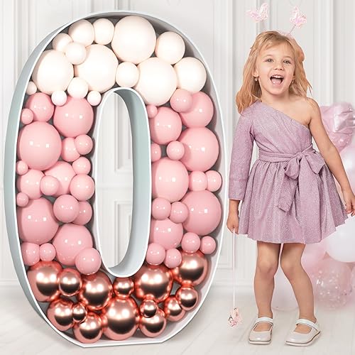 Número de marquesina de 3 pies números de mosaico para globos marco de números de mosaico iluminado número 1 decoración de fiesta decoración de