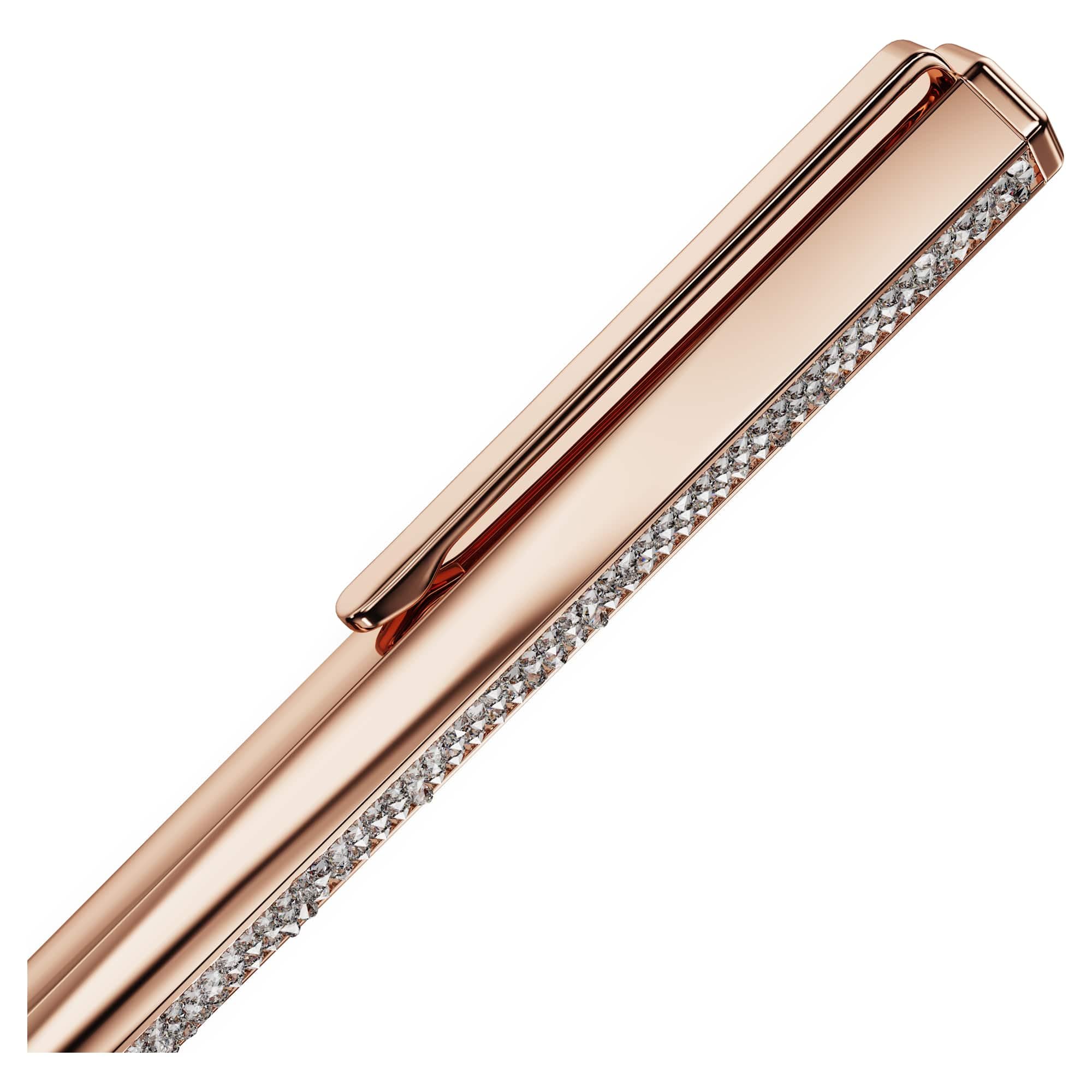 Swarovski Crystal Shimmer ballpoint pen Rose gold tone Rose gold-tone finish — view 3