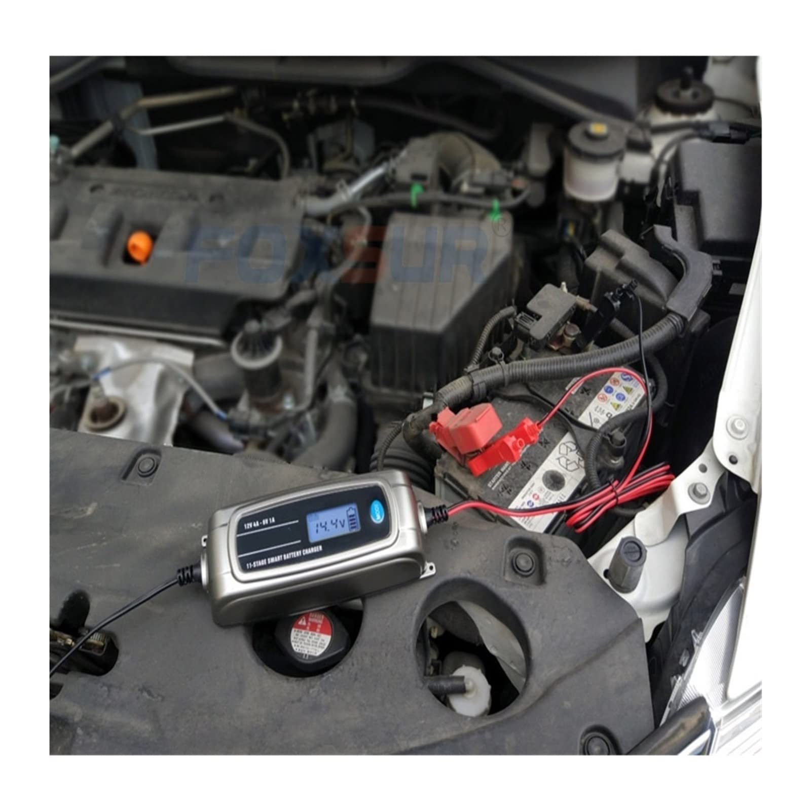 Ładowarka samochodowa, 6V 12V. Ładowarka samochodowa z LCD 11. - Smart Carger Battery Carger, dzieci elektryczna zabawka samochodowa 6V ładowarka
