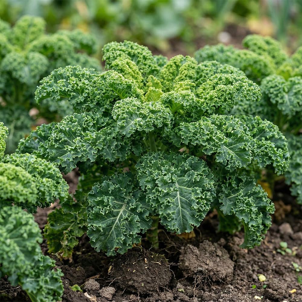 Borecole Westland Winter Seeds (Curly Kale) – Hardy Winter Vegetable – High Yield Curled Blue-Green Leaves – Cold Resistant Brassica – Grow Your Own Kitchen Garden