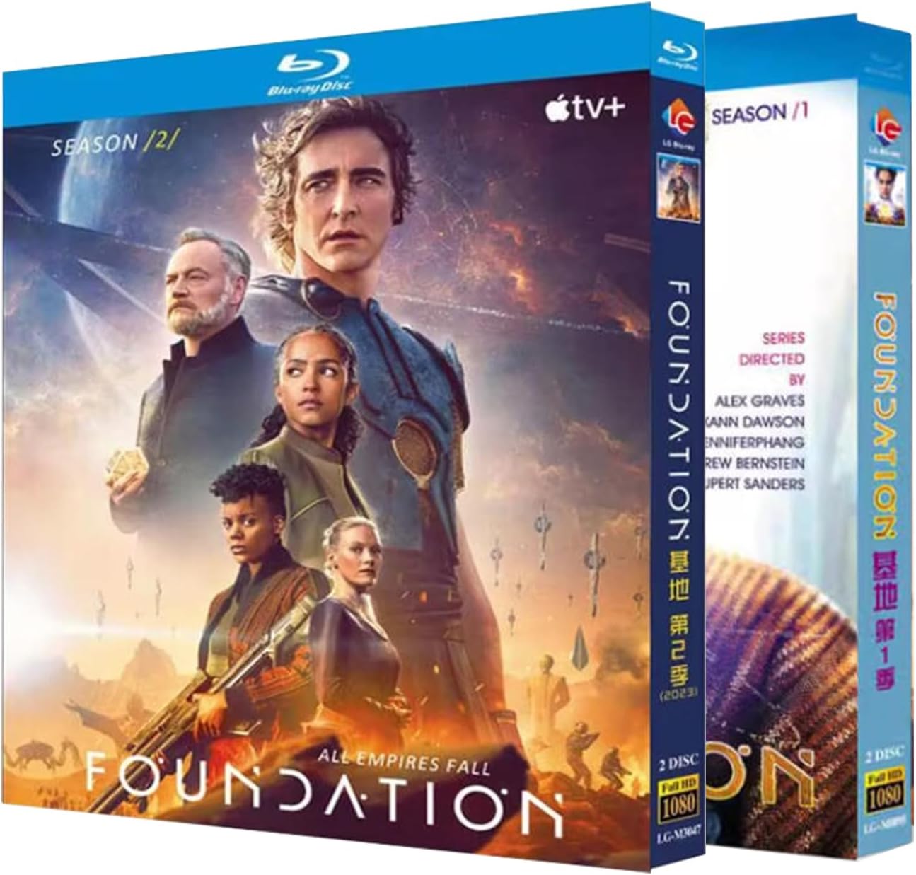 Amazon.co.jp ファウンデーション (テレビドラマ) Bluray BOX 4枚 日本語字幕 シーズン12 全20話【並行輸入