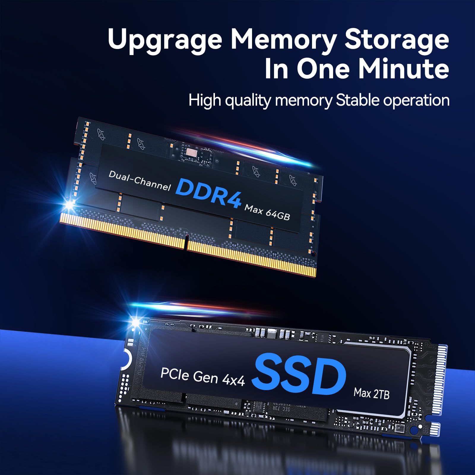 GEEKOM XT13 Mini PC - Intel Core i9-13900H Processore(14 Core /20 Thread, fino a 5,4GHz) 32GB DDR4 RAM Max.2TB PCIe Gen 4 SSD, Mini PC Windows 11 Pro, Supporto Wi-Fi 6E/BT5.2/USB 4.0/2.5G LAN/8K