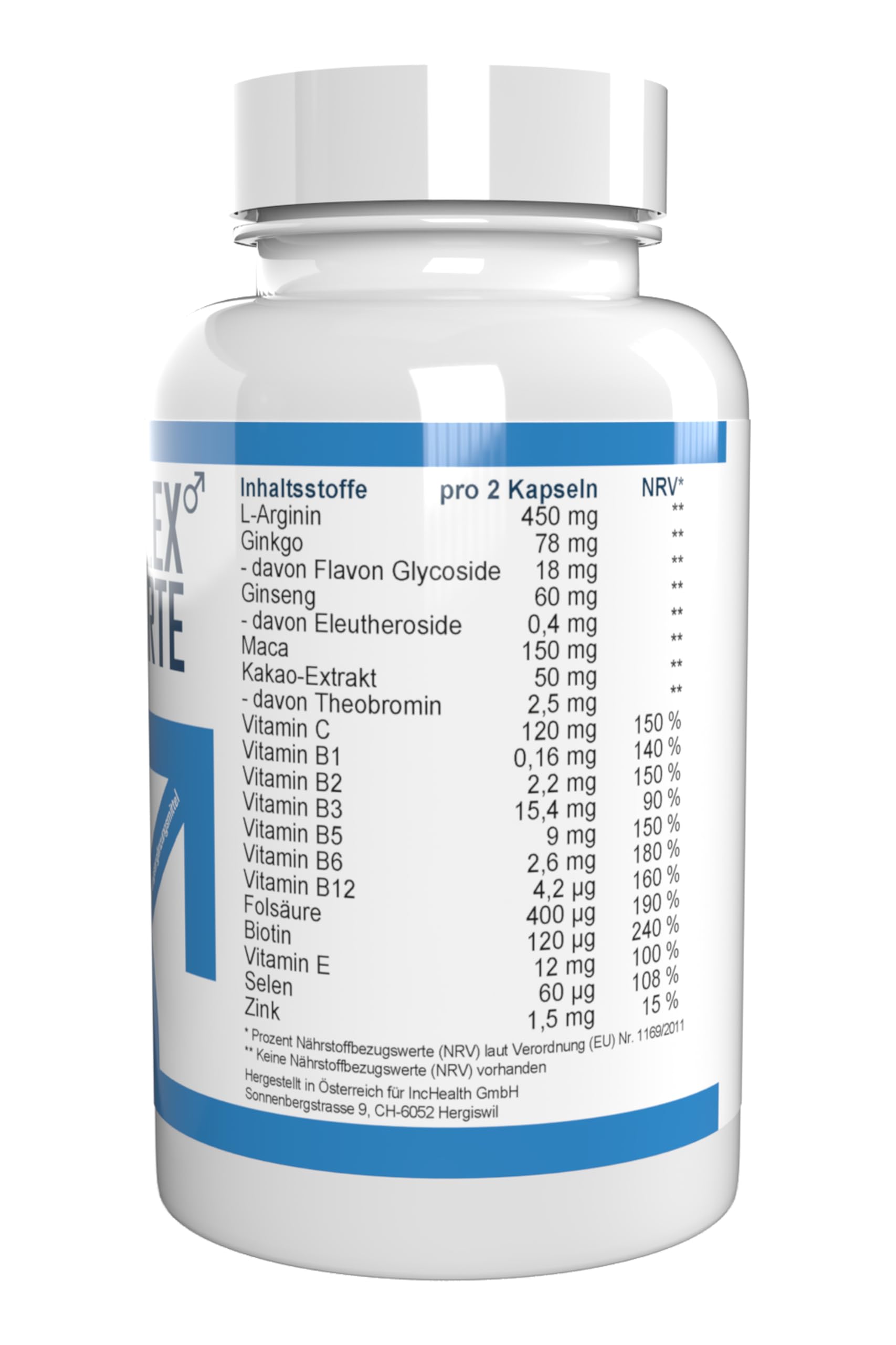 Potencialex Forte - 300 Kapseln (5x 60 Kapseln) - 5er Pack