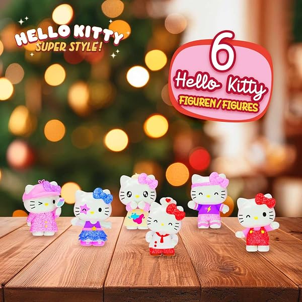 CRAZE Hello Kitty Adventskalender 2025 Kinder Spielzeug Adventskalender für Mädchen mit Hello Kitty Spielzeug & Zubehör - 3