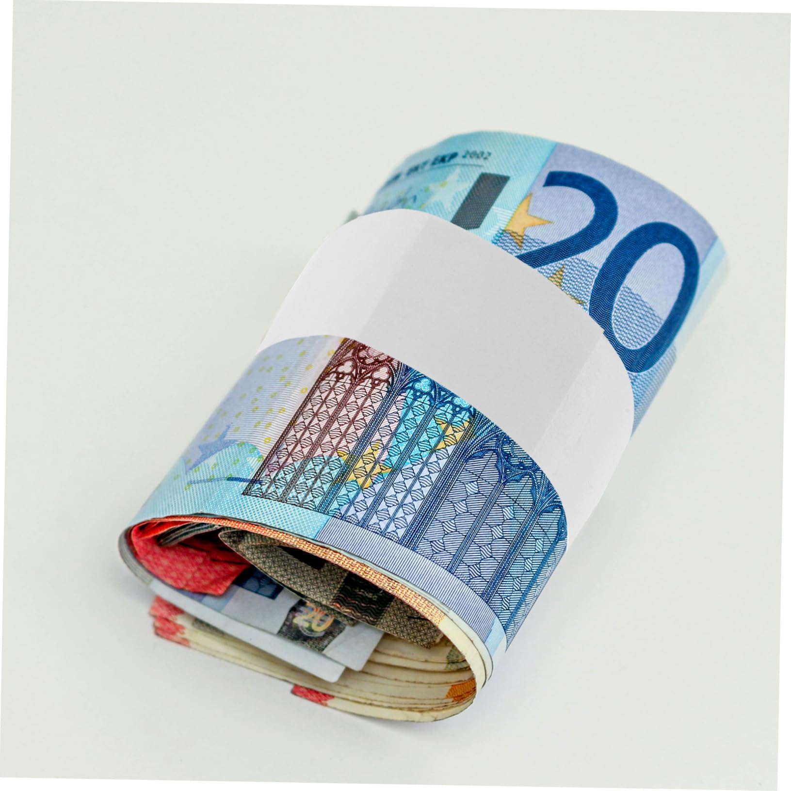 100 Fascette Autoadesive Per Banconote - Organizzatore Denaro In Carta Gialla 7.6x1.14 Pollici - Foto 8