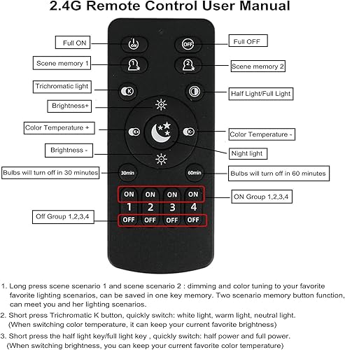 Miniatura 3 de Bombillas inteligentes de emergencia recargables con control remoto, bombilla de batería extraíble, 3 colores y regulables 1200 mAh 12 W bombillas