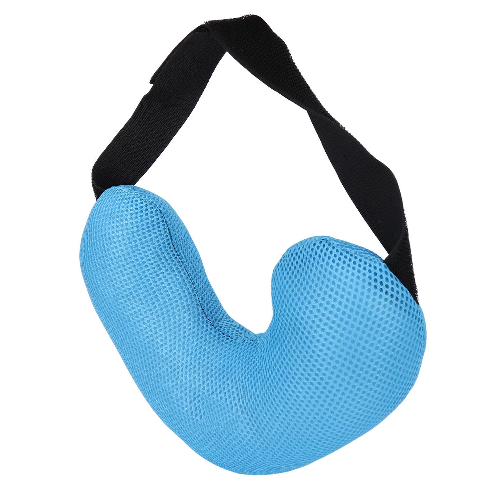 Oreiller de Mastectomie, Oreiller en Coton Doux et Respirant avec Sangle Réglable pour Soulager la Pression, Prévenir L'inflammation du du Sein(Bleu)