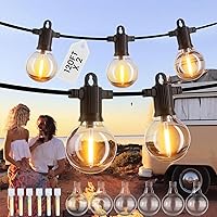 ZOTOYI 240FT/73M Catena Luci Esterno LED IP65 Impermeabile Anticaduta Risparmio Energetico