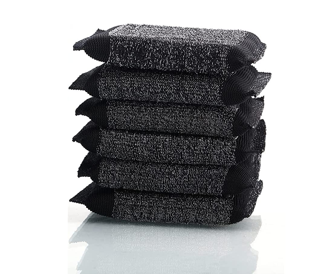 Magic Providers Super Tough Steel Sponge | Foam Scrub Pad with Foam - Pack of 2 | Best for Utensils Cleaning in Kitchen | Long Lasting | Stain Removal | Scrubber for Dish wash Liquid (B0BTSFLFKQ) Amazon Price History, Amazon Price Tracker
