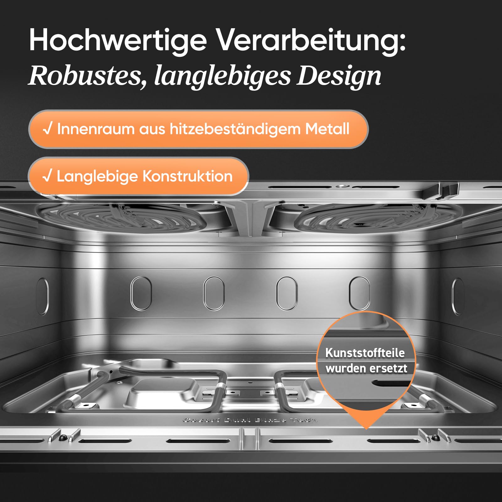 Cosori Heißluftfritteuse 2 Kammern 10L – Bild 7