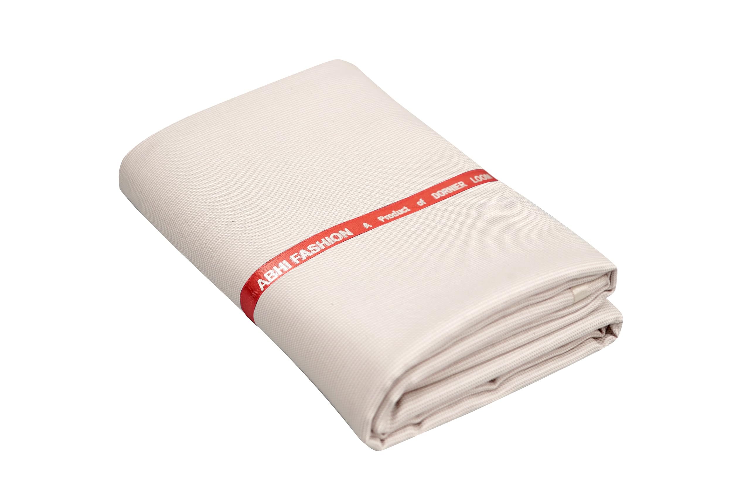 Men's Cotton Feel Unstitched Trouser Fabric For Men (Pack Of 1)