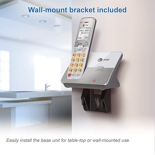 Miniatura 8 de AT&T EL51303 3 Handset DECT 6.0 Cordless Home Phone Full-Duplex Handset Speakerphone,Backlit Display, Lighted Keypad,Caller ID/Call