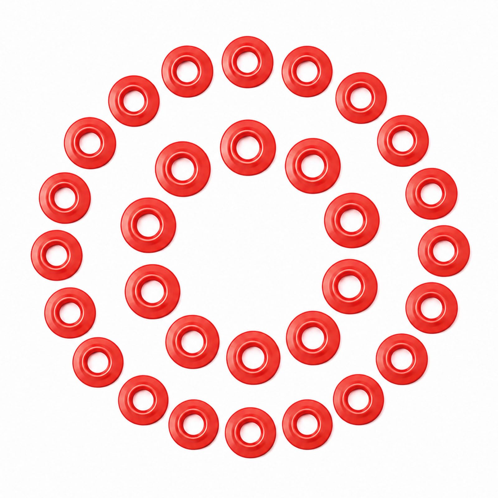 Ferroday Silicone Rubber Grolsch Gaskets Washers for Ez Cap Swing Flip Top Bottle Home Brew Beer Soda Bottle Seal 30pcs (30 Rubber Gaskets)-image-3