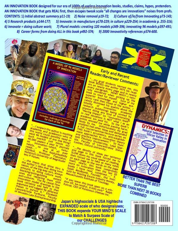 Vista 2 de A Model of 96 Models of Innovation- with Causal Drawings for Each- Routes to Home Run Scale Innovations What 450 "Top Innovators" from 63