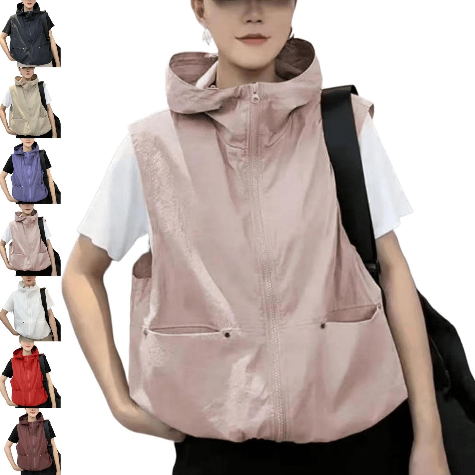 フード付きベスト 空調服遮熱ベストTMフード付き XE98024 (ウェアのみ) ジーベック