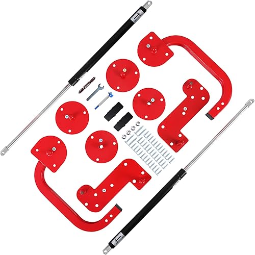 Kit de cama Murphy (horizontal y estrecho) Kit de cama Murphy con parachoques de gas grueso, marco de resorte, colchón oculto para armario plegable