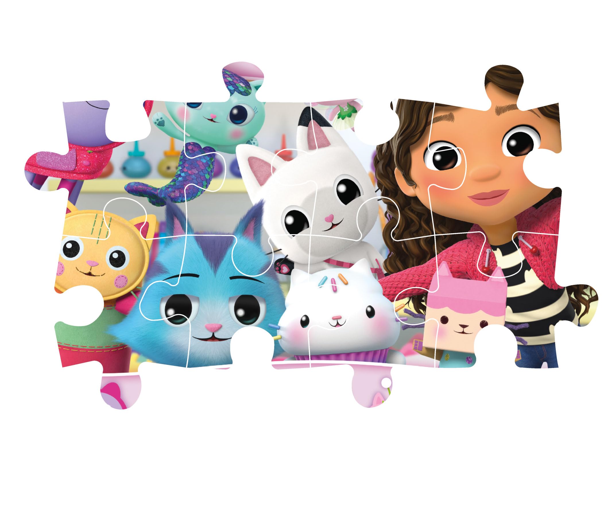 Clementoni Jigsaw Puzzle Gabby'S Dollhouse 60 Maxi Pieces, Supercolor Puzzle For Children 4-6 Years, Cartoon - Image 4